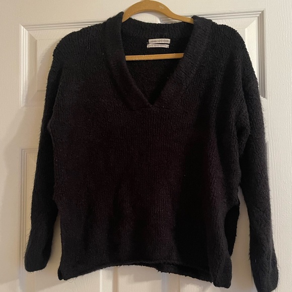 Urban Outfitters Rosie V Neck Oversized Sweater - Picture 2 of 4